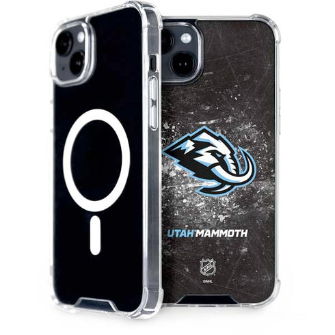 NHL Utah Mammoth Ice Frost iPhone 15 MagSafe Case